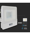 20W LED breedstraler met sensor, Samsung LED chip - 4000K, wit, IP65, PIR sensor, buiten