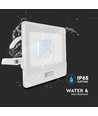 30W LED breedstraler met sensor - Samsung LED chip, IP65, 4000K, 1m kabel, buiten