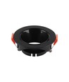 GU10/MR16 Downlight met zwarte reflector - Zonder lichtbron, Zwart, Zaagmaat: Ø7,2 cm, afmetingen: Ø8,5 cm