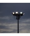 50W LED breedstraler met Samsung chip - 137lm/W, IP65, zwart, 6500K, 5 jaar garantie