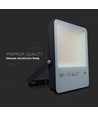 50W LED breedstraler met Samsung chip - 137lm/W, IP65, zwart, 6500K, 5 jaar garantie