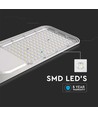 150W LED straatverlichting met Samsung chip en sensor - 135lm/W, IP65, 4000K, grijs, verstelbare hoek