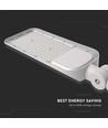 150W LED straatverlichting met Samsung chip en sensor - 135lm/W, IP65, 4000K, grijs, verstelbare hoek