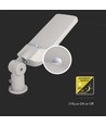 150W LED straatverlichting met Samsung chip en sensor - 135lm/W, IP65, 4000K, grijs, verstelbare hoek