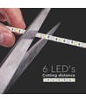 5m 11W/m LED strip - 12V, IP20, 60 LED per meter, 4000K, SMD 5050