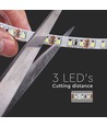 10m 8W/m LED strip - 24V DC, IP20, 120 LEDs per meter