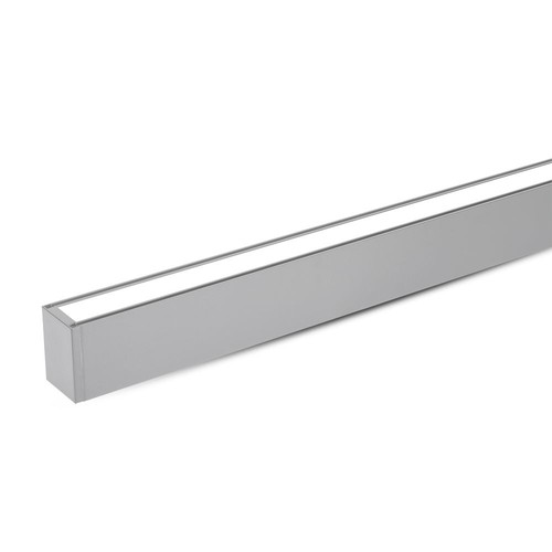 120cm 40W LED lichtrail, zilver, Samsung - UGR19, 1-10V dimbaar
