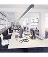 40W LED lineair pendelarmatuur, zwart - Samsung LED chip, 4000K, 120cm, 5 jaar garantie