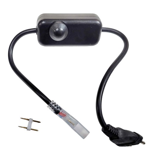Draaddimmer - Inclusief eindkap, voor 230V (Type Q), max. 50 m