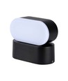 5W LED wandlamp - IP65, zwart, 110x54x97mm, incl. lichtbron
