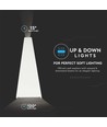 6W LED wandlamp - Wit, 3000K, 450lm, IP20 binnen