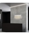 18W rechthoekige LED wandlamp - 360° draaibaar, 4000K, IP44, 60cm, incl. lichtbron