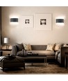 5W LED wandlamp, IP65 - Zwart, 630lm, warm wit, up/down licht, buiten/binnen
