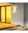 10W LED wandlamp met up/down licht - Bridgelux chip, IP54, wit, 4000K