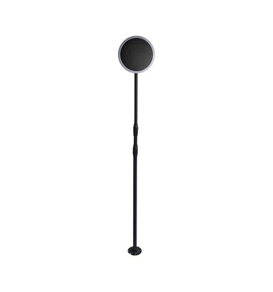 8W Solara LED tuinlamp op zonne-energie - IP65, 360 graden, in hoogte verstelbaar, schemersensor, incl. batterij