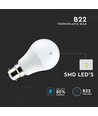 B22 8,5W LED lamp - A60, 806lm, vervangt 60W