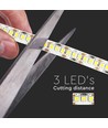 5m 17W/m LED strip - 12V DC, IP20, 204 LEDs per meter