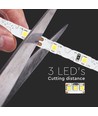 5m 5W/m ZigZag LED strip - 12V DC, IP20, 60 LED's per meter
