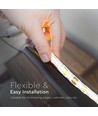 5m 5W/m ZigZag LED strip - 12V DC, IP20, 60 LED's per meter