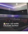 5m 13W/m COB-LED strip, RA90 - 24V, IP20, 512 LED p.m., 3000K