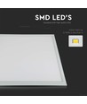 60x60 LED paneel, 29W - 137lm/W, 6400K, witte rand, IP20 binnen