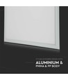60x60 LED paneel, 29W - 137lm/W, 6400K, witte rand, IP20 binnen