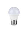 G45 4,5W E27 - Plastic lampen, 3000K, 3 stuks/pak
