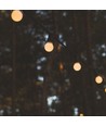 0,5W - LED Lichtsnoer Lampjes, 10m, 20 Lampjes, EU Stekker, 6000K, 24V