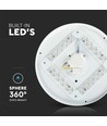 12W LED plafondlamp met sterrenhemel - Ø26cm, 3-in-1 CCT, 1200lm, IP20 binnenshuis