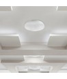36W LED plafondlamp met sterreneffect - Ø48cm, 3-in-1 CCT, 3900lm, witte rand, incl. lichtbron