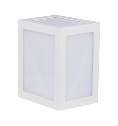12W LED wandlamp - 1250lm, wit, warm wit, incl. lichtbron