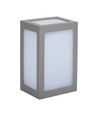 12W LED wandlamp - 4000K, grijs huis