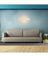 17W LED wandlamp, 135lm/W - IP44, wit, 61cm, 2300lm, binnen / buiten