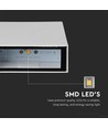 4W LED wandlamp - IP65, wit, 3000K, PC kunststof, incl. lichtbron