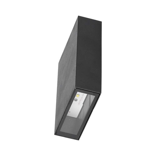 4W Wandlamp - LED, 3000K, zwart
