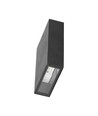4W Wandlamp - LED, 3000K, zwart