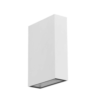 4W LED wandlamp - IP65, wit, up/down light, incl. lichtbron