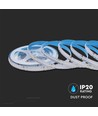 5m 13W/m RGB COB-LED strip - 24V, IP20, 422 LED per meter, 10mm breedte