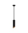 GU10 Hanglamp Ø5,5x20cm - zwart, zonder lichtbron