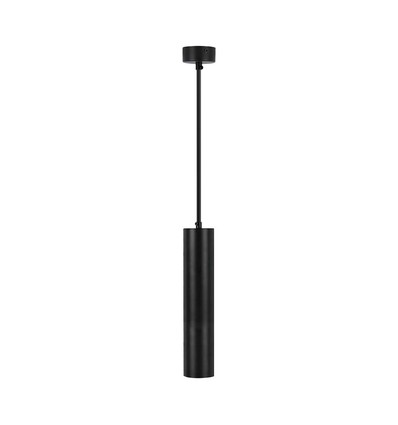 V-Tac GU10 Hanglamp Ø5,5x30cm - Zwart, zonder lichtbron