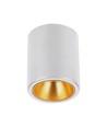 GU10 vierkante opbouwspot - Wit, 100x100x120mm, IP20 binnen, zonder lichtbron