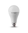 B22 15W LED lamp - A65, Samsung LED chip, vervangt 100W, 200 graden, wit kunststof