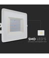 100W breedstraler - 6500K, witte behuizing, werklamp