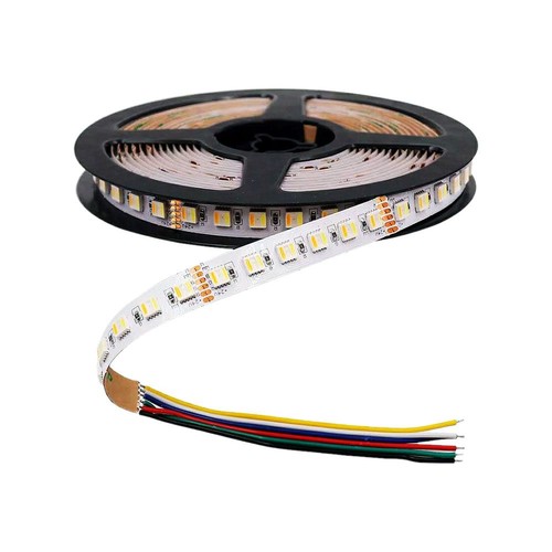 60 24W/m LED Strip Licht - CCT 3in1+RGB, IP20, 24V