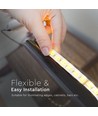 60 24W/m LED Strip Licht - CCT 3in1+RGB, IP20, 24V