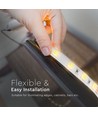 120 LED Strip Licht - 14W/m, CCT 3-in-1, IP65, 24V