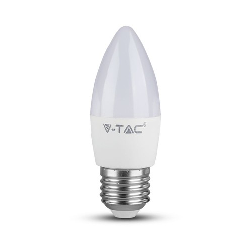 4,5W kaarslamp E27 - LED, 4000K
