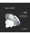 GU10 12W dimbare AR111 LED lamp - RA90, 6400K, 40 graden, 1031lm