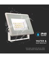 10W LED breedstraler, wit - IP65, 750lm, 4000K, buiten