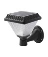 0,8W Solara LED wandlamp met solar en afstandsbediening - CCT, IP44, zwart, incl. sensor